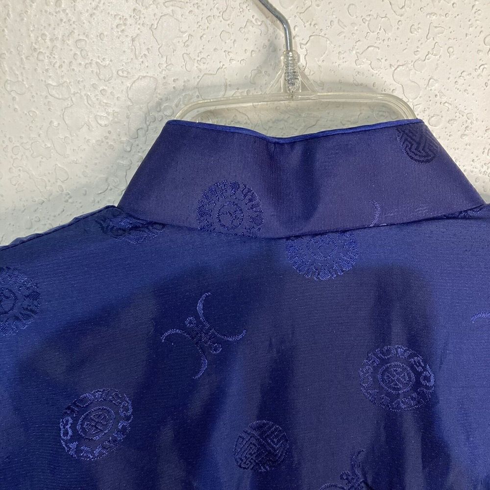 Fortune Fabulous Fashions Womens‎ Blue  Asian Coat Jacket Size L - Picture 2 of 10